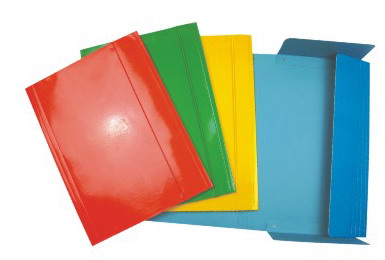 PAPER FILE FLODER WITH 1 COLOR STRING